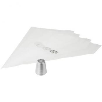 Lot de 4 poches à douille en inox avec embout étoile Dr. Oetker Baker Edition