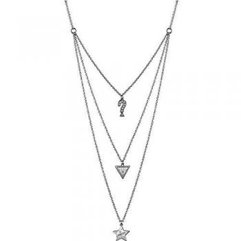 Collar Guess Doble Catenilla Latón