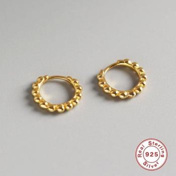 Pendientes de Aro para Boda ROXI-Mini, Joyería Fina de Plata de Ley 925