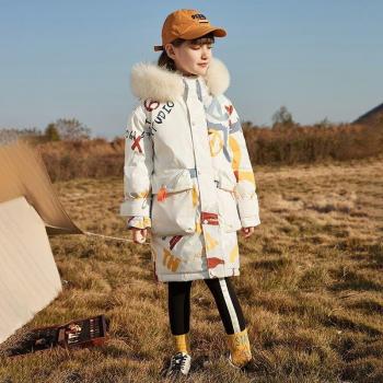 Abrigo Infantil Estampado de Invierno