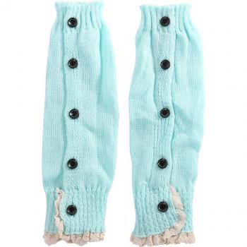 Emmababy Girls' Plain Cable Knit Leg Warmers