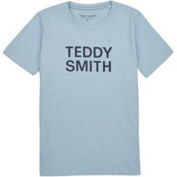 T-shirt enfant Teddy Smith TICLASS 3 bleu