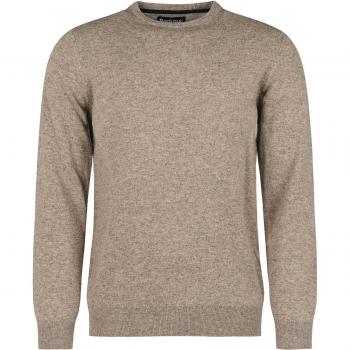 Barbour Klassischer Lammwollpullover Rundhals