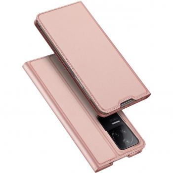 SkinPro Flap Cover for Poco F4 5G (Pink) – Dux Ducis