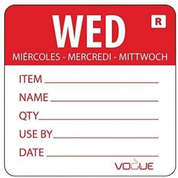 Hygiplas Wednesday Label