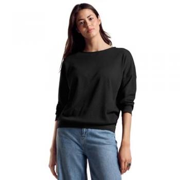 Street One 3/4-Arm-Shirt Damen Struktur-Optik