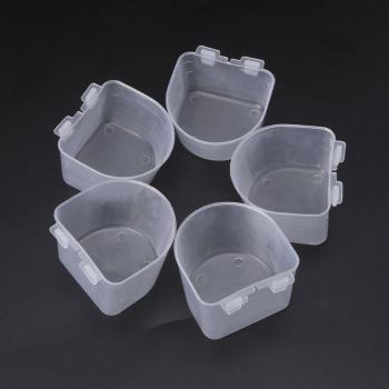 5 PCS Parrot Feeding Bowl Set