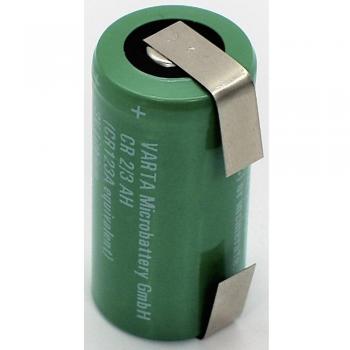 Batteria Varta CR 2/3 AH U-Lötfahne 3V 1500 mAh