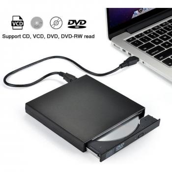 Grabadora de DVD Externa Slim para Portátil