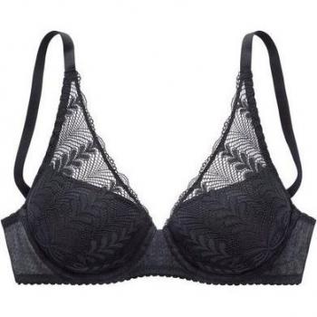LASCANA Amira Schalen-BH mit Spacer, Schwarz