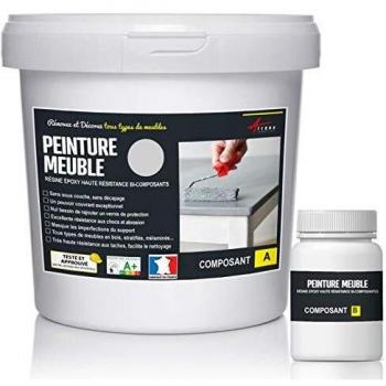 Pintura de Alta Durabilidad ArcaCozy Gris Tele 4 – 1 Kg, 2 Capas