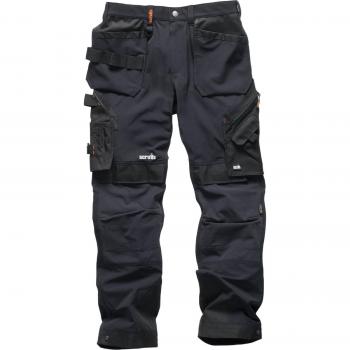 Scruffs Pro Flex Plus Holster Trouser Black 32R
