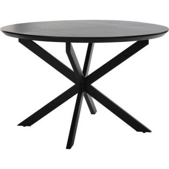 Oregon Schubladensessel, 120–160 cm – Schwarz in Eichenoptik