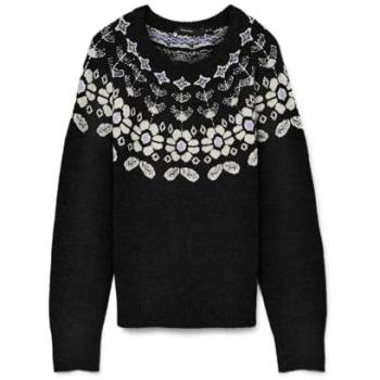 Vero Moda Gemusterter Pullover »VMSIMONE LS«