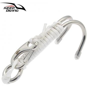 1.2m Nylon Rope Diving Safety Hook