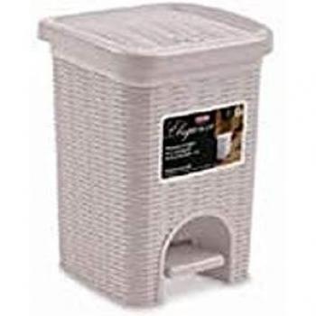 STEFANPLAST Mini Pattumiera Elegance 6 Lt Cipria