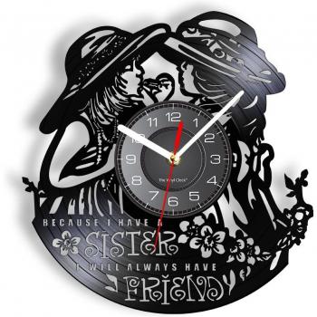 Modern Twin Sisters Timepiece