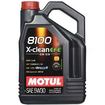 2x5 Liter Motul 8100 X-clean EFE 5W30 Motoröl 5W-30 BMW Longlife-04 MB 229.52 VW