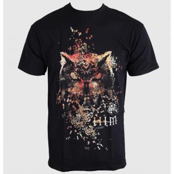 Maglietta Metal Uomo HIM Owl Colore Rock