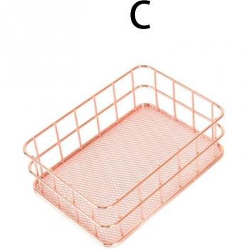 Cesta de Metal para Artículos de Tocador