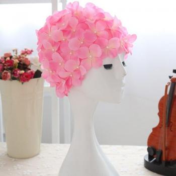 3D Petal Swim Cap for Women LDF668
