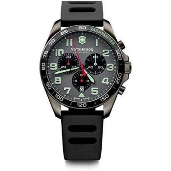 Victorinox Swiss Army FieldForce – 10ATM Quartz Chronograph, Grey Dial