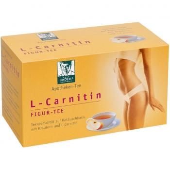 BADERs Aktiv Tee mit L-Carnitin, 20 Beutel