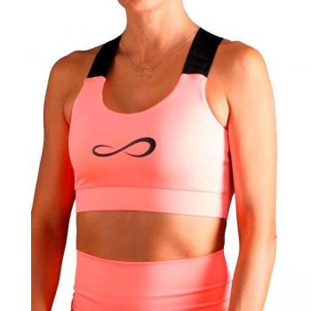 Top Reggiseno Endless Iconic II Coral Donna
