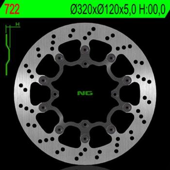 Disco de freio NG 722