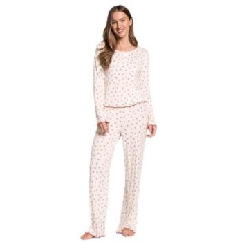 Natural White Cherry Jersey Sleep Set – Large/XL