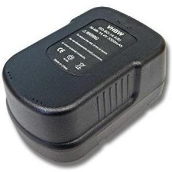 Batterie vhbw Ni-MH 3300mAh (14.4V) pour Black & Decker EPC14CAB