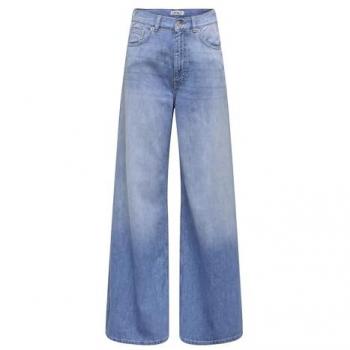 Only Damen Jeans Onlgiulia Blau Weit 27/L32