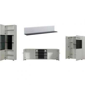 Wohnwand Set Trentino, inkl. Highboard und Wandregal