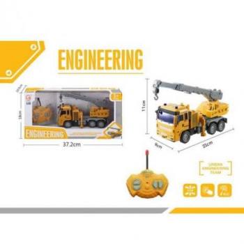 Camión grúa R/C 1:28 para niños