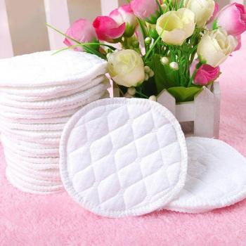 12pcs Washable Cotton Nursing Pads for Maternity