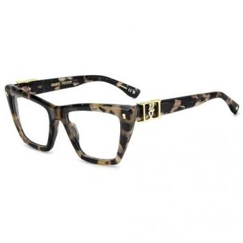 Dsquared2 D2 0172 086 Women’s Tortoiseshell Glasses – 53mm, Free Lenses, Blue‑Light Blocking