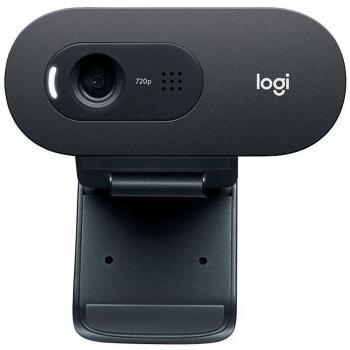Cámara Web Logitech C505 HD 720p con Micrófono de hasta 3 metros de alcance