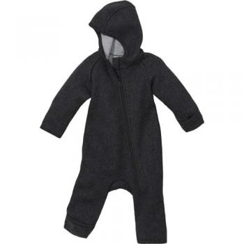 Disana Zipp-Overall für Babys 62/68 Dunkelgrau