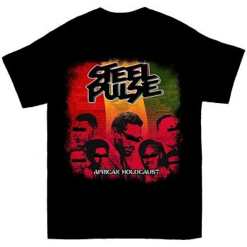 Vêtement Noir XL RockShark Steel Pulse Survivants Africains