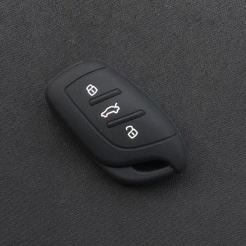 Silicone Key Case for MG ZS EV HS, 3 Button Remote Fob