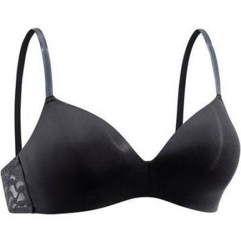 LASCANA Bralette-BH, Damen, ohne Bügel, in Schwarz