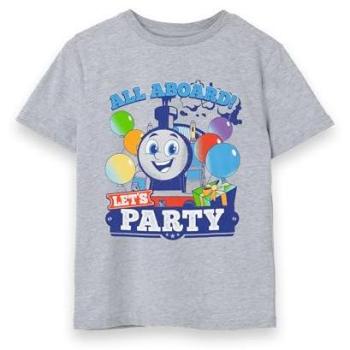 Thomas & Friends Young Explorer Grey Marl T-Shirt, 5-6