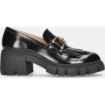 Zapatos planos para mujer MASCARÓ modelo June/Florantic en negro con hebilla