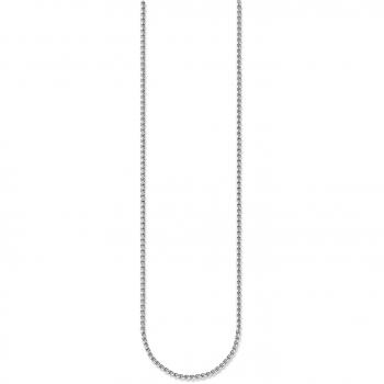 Cadena veneciana de plata esterlina negra Thomas Sabo