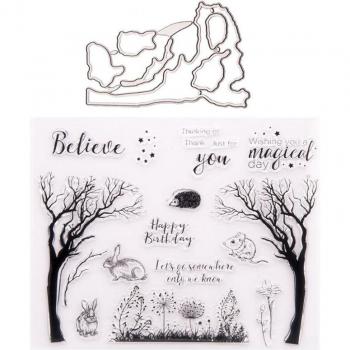 DIY Christmas Snowflake Transparent Stamp for Paper Crafting