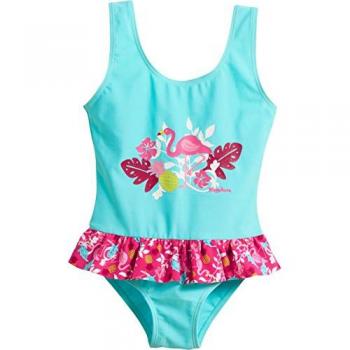 Costume da bagno per bambine UV Flamingo