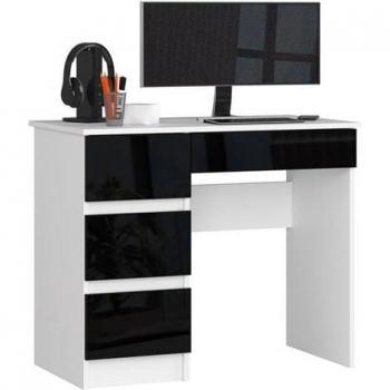Akord A7 Desk Sinistra 90x50x77 cm Lucido