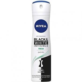 Nivea Black & White Fresh Deodorant Spray, 150 ml