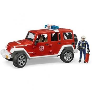 Bruder 02528 Jeep Wrangler Unlimited Rubicon Feuerwehr