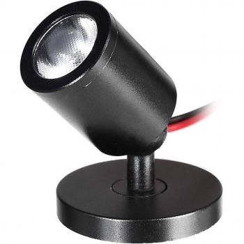 Herculis Aufbaustrahler 3000K Schwarz